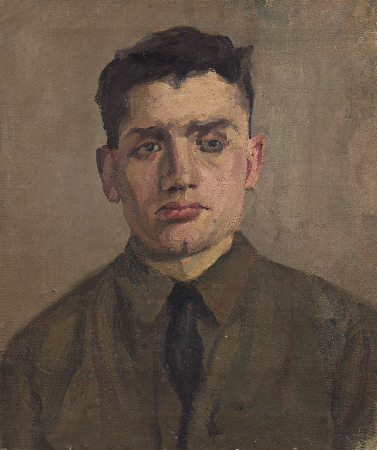 EUGENIE BAIZERMAN (1899-1949) Young Artist (Portrait of Saul Baizerman).